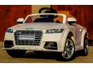 Mașinuta electrică pentru copii Audi TTS 2x 30W 12V #Alb